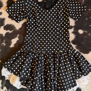 Extra Femme Collection VTG Polka Dot Dress Size 9 women’s